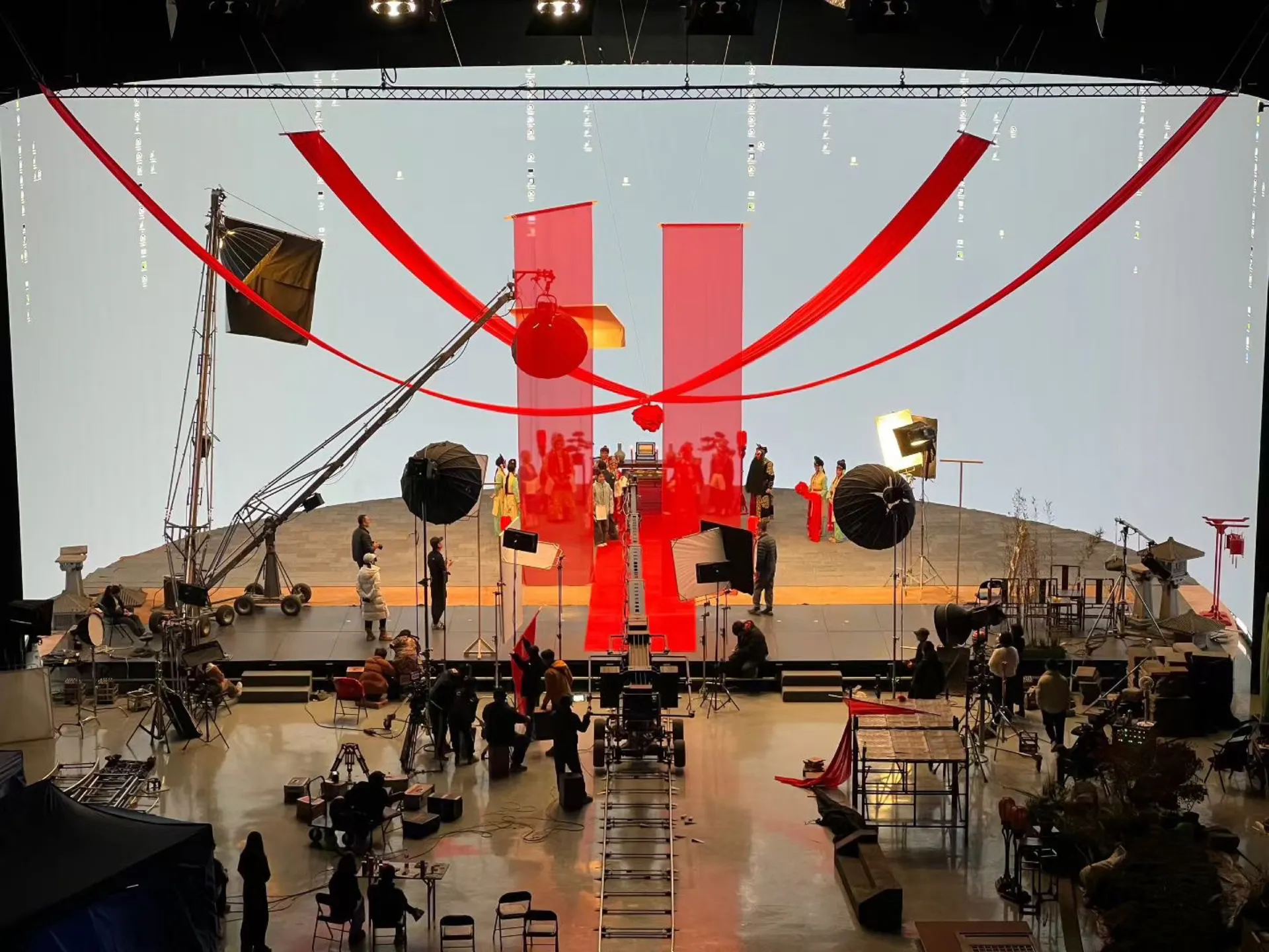 ON SET / LED虚拟拍摄现场