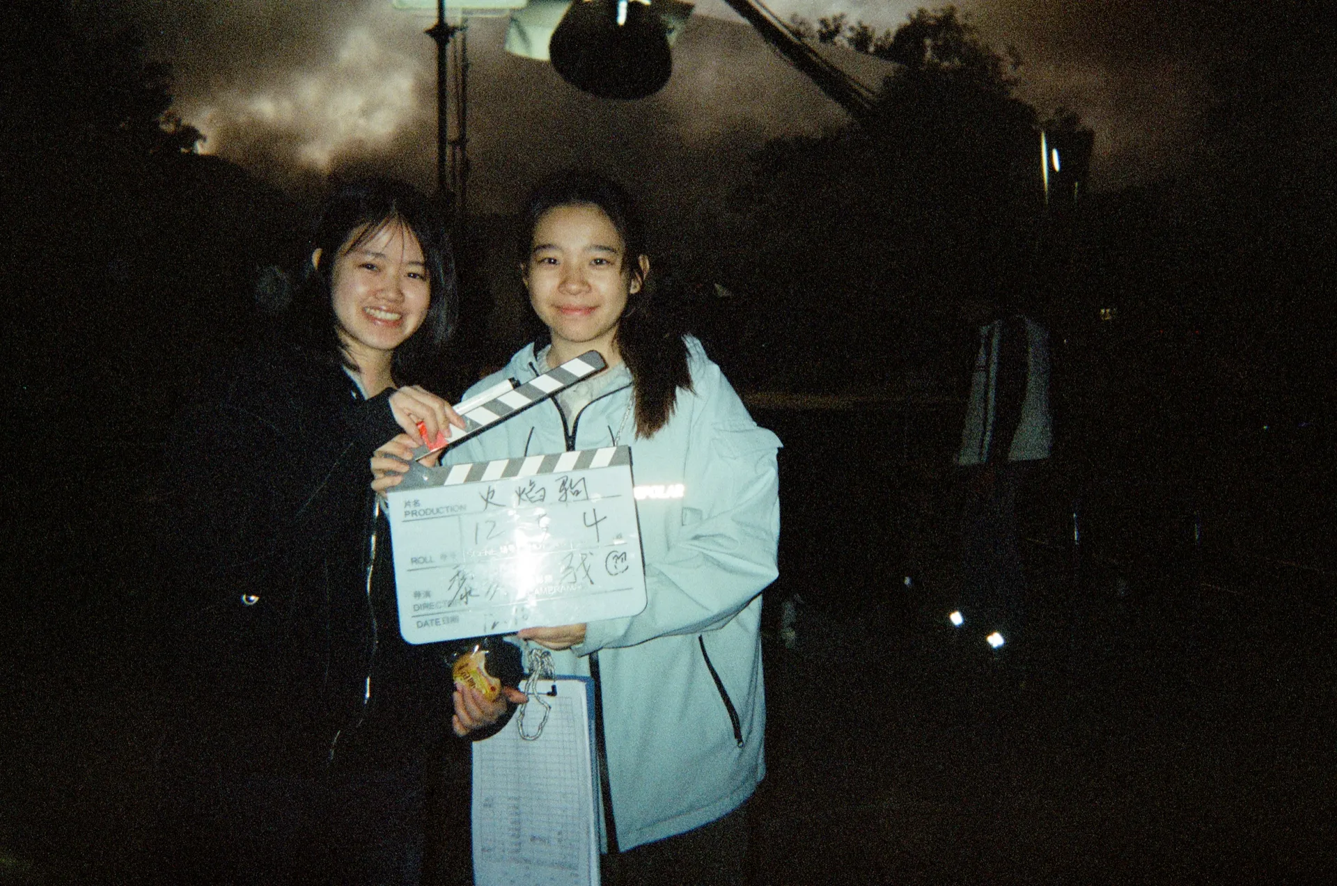 ON SET / 黄小雨现场工作照
